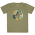 Kids Forest Findings T-shirt Light Olive