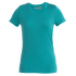 Koszulka z krótkim rękawem Icebreaker Tech Lite II SS Tee Women FLUX GREEN