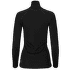 Koszulka z długim rękawem Aclima WarmWool Roll Neck Women Jet Black