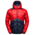 PINNACLE DOWN Jacket Men Mountain Red/Night Sky