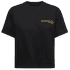 Koszulka z krótkim rękawem La Sportiva SINCE 1928 CROP T-SHIRT Women Black/Yellow