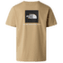 Koszulka z krótkim rękawem The North Face Evolution Box NSE Regular Short Sleeve Men Khaki Stone
