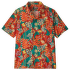Tidal Threads Camp Shirt Men Tropiclimb: Hot Ember