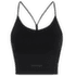 Merino Blend 260 Seamless Rib Strappy Tank Women BLACK