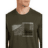 Koszulka z długim rękawem Icebreaker Merino 150 Tech Lite LS Tee Peak Balance Men DK LODEN