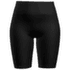 Merino Blend 260 Seamless Rib 8" High Rise Shorts Women BLACK