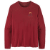 L/S Cap Cool Daily Graphic Shirt Men Slow Going: Wax Red X-Dye