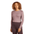 Koszulka z długim rękawem Icebreaker Merino 260 ZoneKnit™ LS Crewe Women JAVA/SUMMIT/CB