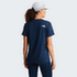 Koszulka z krótkim rękawem The North Face Flex Geo Embossed Short Sleeve Reg T-Shirt Women SUMMIT NAVY