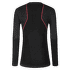 Koszulka z długim rękawem La Sportiva WOOL40 AERO LONGSLEEVE Women Black/Hibiscus