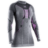 Merino Shirt LG SL Women Black/Grey/Pink