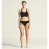 Majtki Craft Wool Seamless Hipster Women 999000 Black