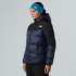 Bunda The North Face DIABLO DOWN 2.0 HOODED JACKET Women A1C ESTATE BLUE BLACK HEATHER/TNF BLACK
