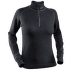 Expedition Zip Neck Woman 950 BLACK