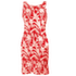 Chill River Printed Dress Poppy Red, Botaniflage Tonal 611