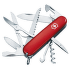 Swiss Army knife HUNTSMAN, blue translucent Red
